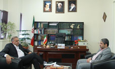 Mayor of gorgan with safavid engineer , governor of gorgan city